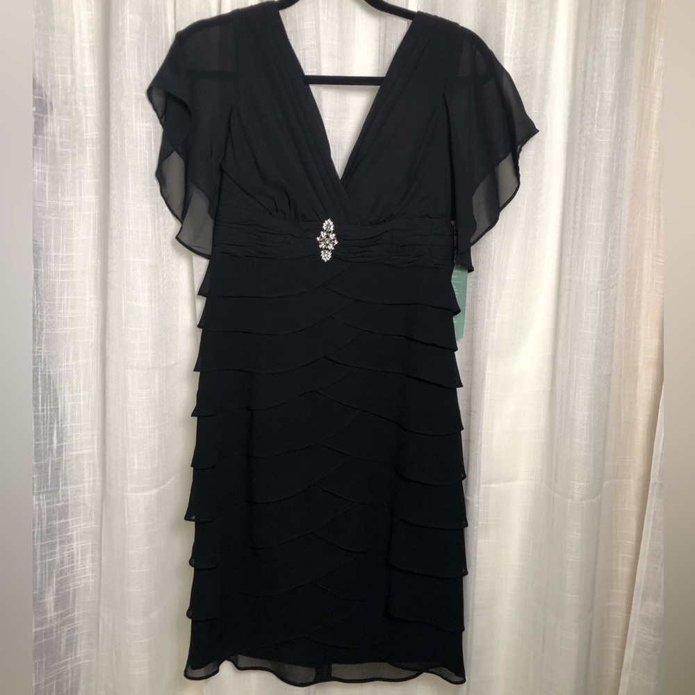 Scarlett Nite Black Dress NWT SIZE 6 - Picture 2 of 15
